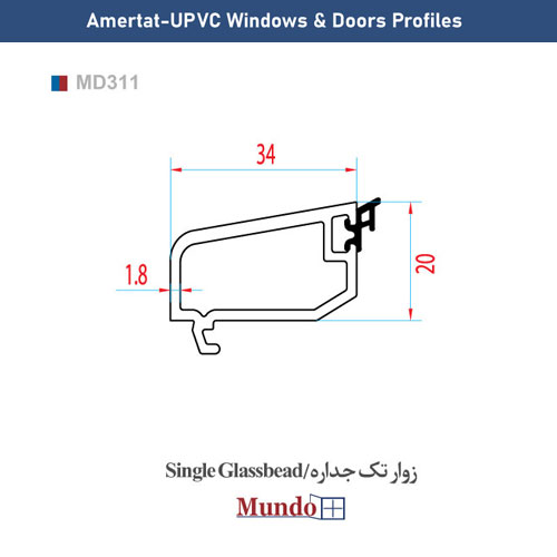 زوار تک جداره/Mundo single Glassbead