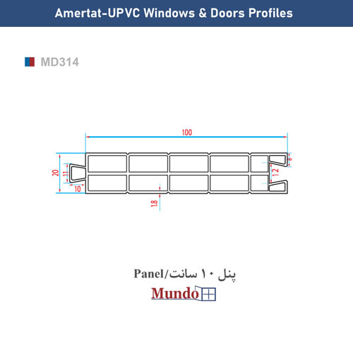 پنل 10 سانت/Mundo Panel